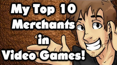 My Top 10 Merchants in Video Games!