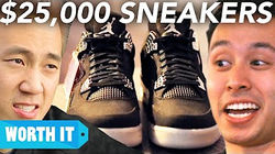Life$tyle - $100 Sneakers Vs. $25,000 Sneakers