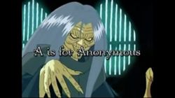 A is for Anonymous