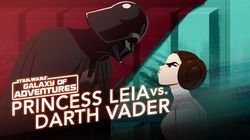 Princess Leia vs. Darth Vader - A Fearless Leader