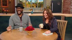 Tyler Perry is hanging with Rach today
