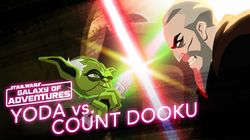 Yoda vs. Count Dooku: Size Matters Not