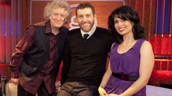 Noddy Holder and Shappi Khorsandi