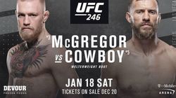 UFC 246: McGregor vs. Cerrone