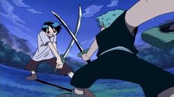 The Three-Sword Style's Past! Zoro and Kuina's Vow!