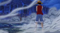Luffy vs Usopp! The Spirit of the Clashing Men