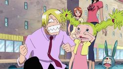 Sanji Crashes! The Mysterious Old Man and Intense Cooking