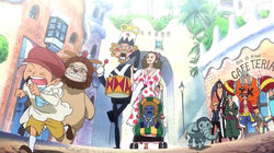 One Piece - S8E56 - Adventure! The Country of Love and Passion, Dressrosa Adventure! The Country of Love and Passion, Dressrosa Thumbnail