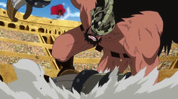 One Piece - S8E70 - A Blow of Anger! A Giant vs. Lucy! A Blow of Anger! A Giant vs. Lucy! Thumbnail