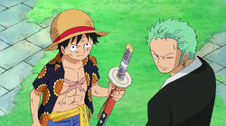 One Piece - S8E108 - Breakthrough the Enemy Lines - Luffy and Zoro's Counterattack! Breakthrough the Enemy Lines - Luffy and Zoro's Counterattack! Thumbnail