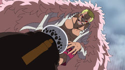 One Piece - S8E147 - Law Dies - Luffy's Fierce Assault of Anger! Law Dies - Luffy's Fierce Assault of Anger! Thumbnail
