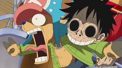 One Piece - S9E34 - A Hungry Front - Luffy and the Marine Rookies! A Hungry Front - Luffy and the Marine Rookies! Thumbnail