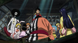 One Piece - S10E22 - Bringing Down the Emperor of the Sea! A Secret Raid Operation Begins! Bringing Down the Emperor of the Sea! A Secret Raid Operation Begins! Thumbnail