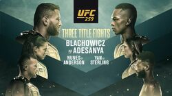 UFC 259: Błachowicz vs. Adesanya