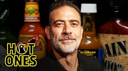 Jeffrey Dean Morgan Can't Feel His Face While Eating Spicy Wings
