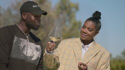 Gabrielle Union Does a Wine Tasting