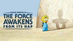 Maggie Simpson in The Force Awakens from Its Nap