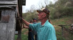 Salvaging a Homestead Corn Crib with a Hometown Barn Raising