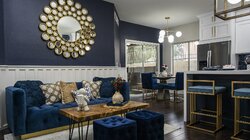 Bold Blue Condo