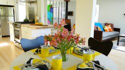 Modern Tree House Kitchen