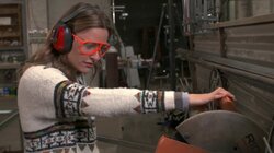 Denim Jeans, Wood Marquetry and Metal Bedframes