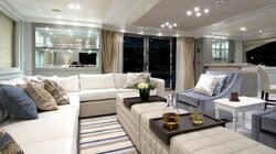 Sunseeker 40 meter yacht, Hatteras luxury cruiser, Authentic yachts 'Fireboat'