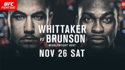 UFC Fight Night 101: Whittaker vs. Brunson