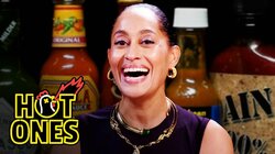 Tracee Ellis Ross Calls For Her Mommy While Eating Spicy Wings