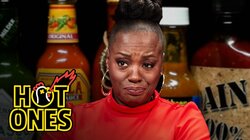 Viola Davis Gives a Master Class While Eating Spicy Wings