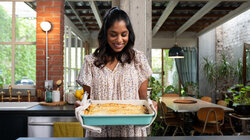 Veggie Lasagna and Berry Pie