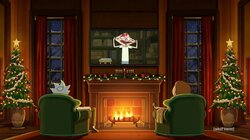 A Very Merry Rickmas Yule Log