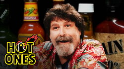 Mick Foley Has an Inferno Match Against Spicy Wings