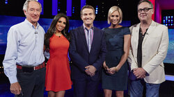 Vic Reeves, Jenni Falconer, Michael Buerk, Francine Lewis