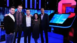 Greg Rutherford, Lesley Joseph, Matthew Wolfenden, Chris Kamara