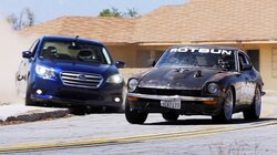 2015 Subaru Legacy Challenges the Roadkill Project Cars!