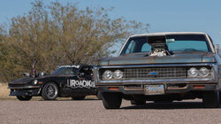 Blown Impala vs. Turbo Rotsun!