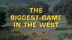 The Biggest Game in the West