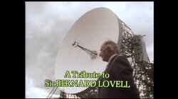 A Tribute to Sir Bernard Lovell