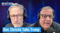 Jon Stewart & Gov. Chris Christie on Trump's Messy Start & What's Ahead