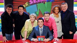 Joe Pasquale, Angela Griffin, Eamonn Holmes, Dom Joly