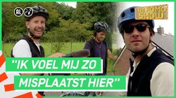 Afzien op senioren fietsvakantie