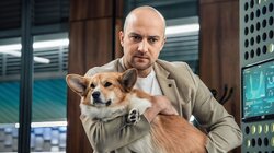 193. Хлопець із собакою