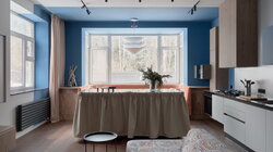 Авангардное решение для кухни-трансформера