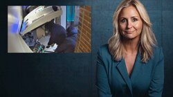 Spektakulært bankbrekk