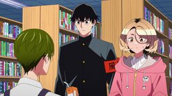 The Klutzy Class Monitor and the Library Assistant / The Time She Spent Lunch With the Klutz