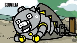 The Roaring Dragon, Chibi Anguirus