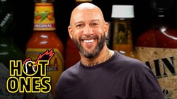 Tim Howard Makes the Save While Eating Spicy Wings