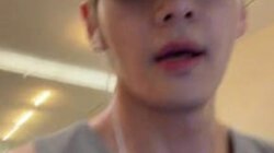 운동중