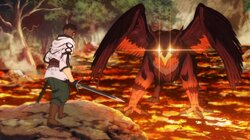 The Old Country Bumpkin Takes Flight with a Monster