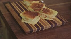 Chicken Parm Patty Melts